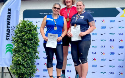 Leichtathletinnen in Top-Form